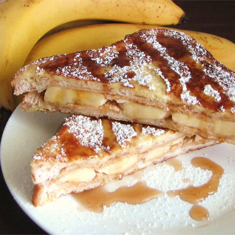 Peanut Butter And Banana French Toast Recipe Allrecipes