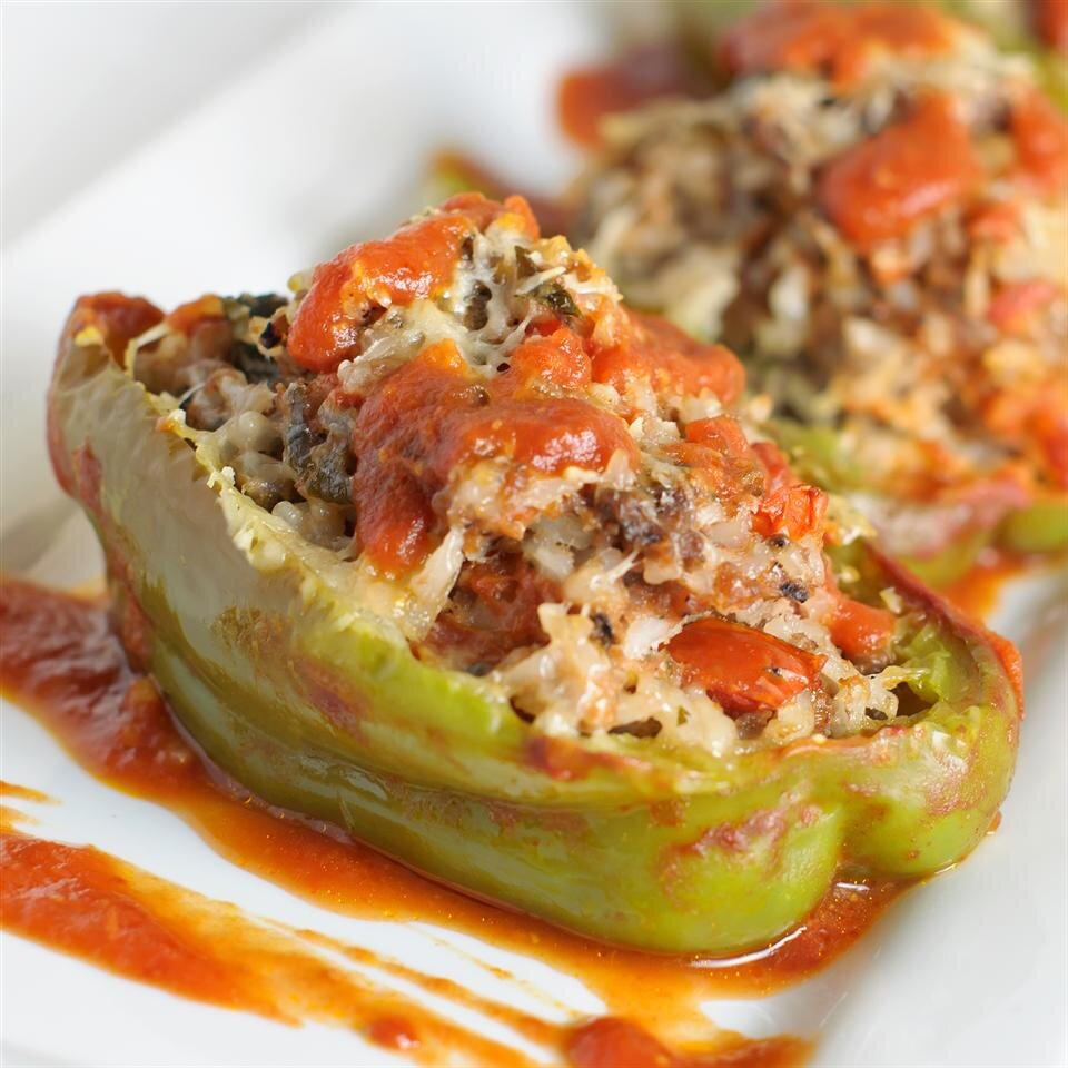 Chef John S Stuffed Peppers Allrecipes