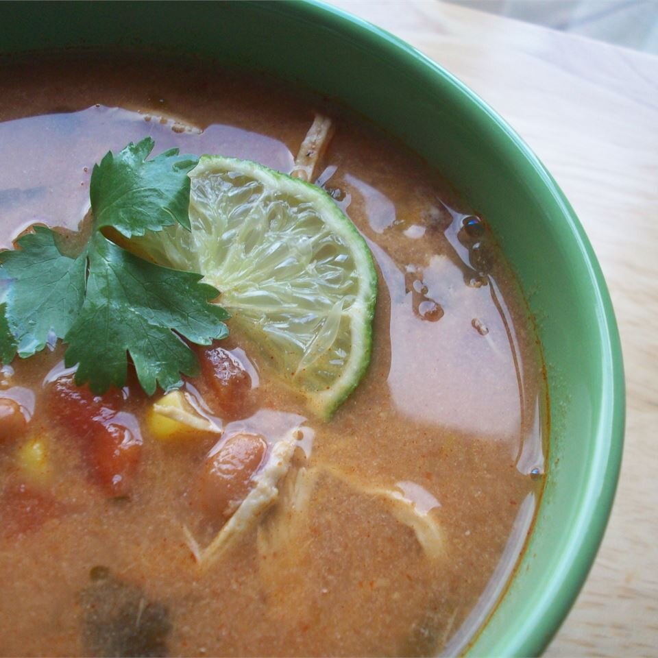 Slow Cooker Chicken Tortilla Soup Recipe Allrecipes