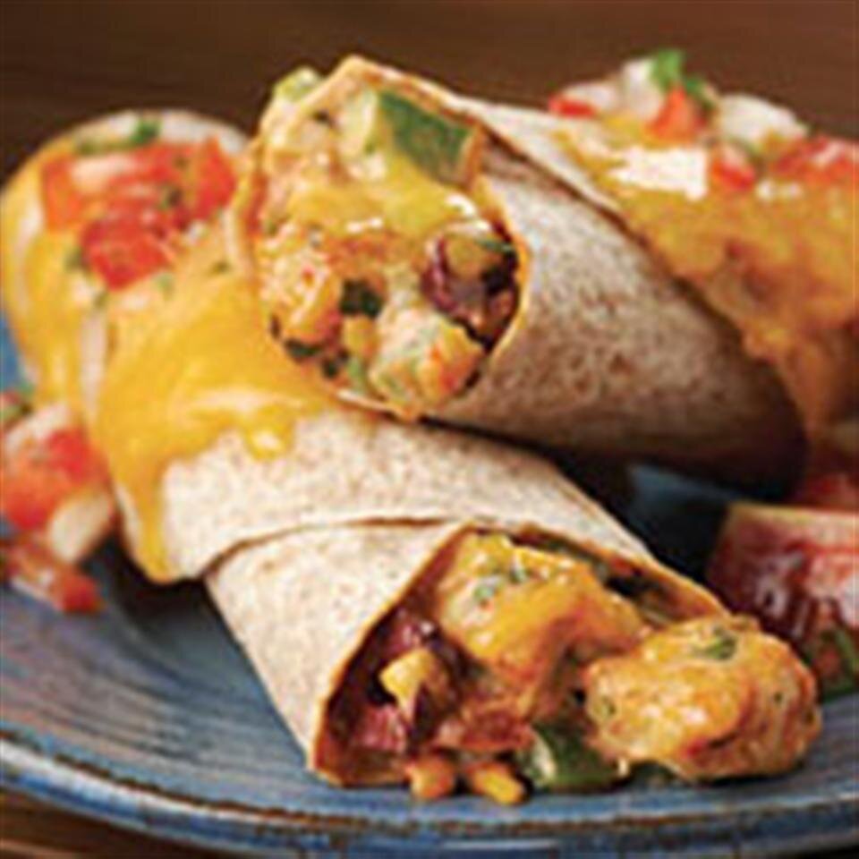 Fiesta Chicken Burritos Recipe Allrecipes