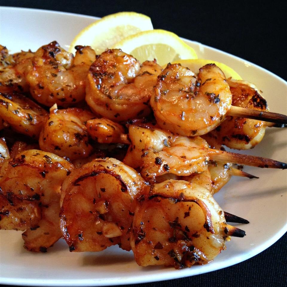 Grilled Garlic And Herb Shrimp Recipe Allrecipes