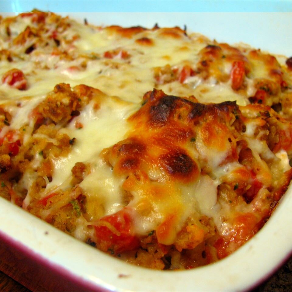 Quick Bruschetta Chicken Bake Recipe Allrecipes