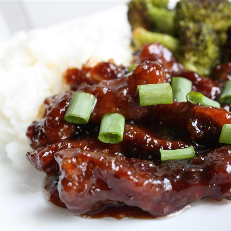 Mongolian Beef And Spring Onions Recipe Allrecipes