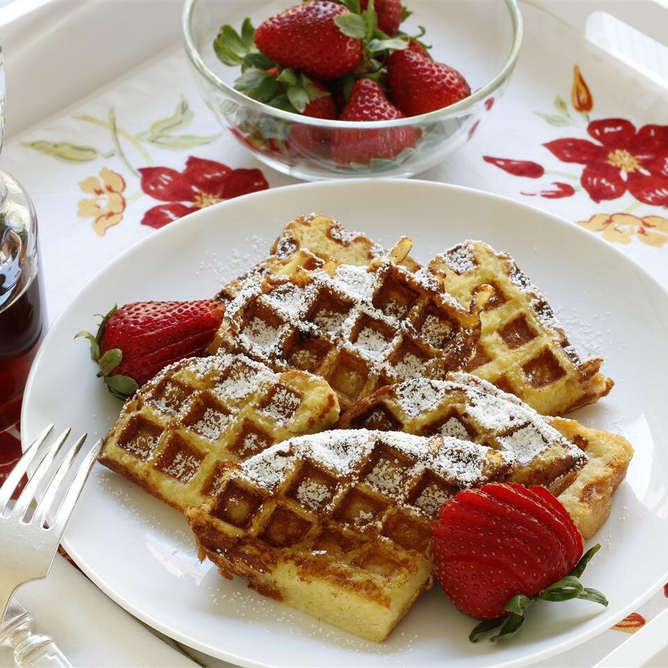 Easy French Toast Waffles Recipe Allrecipes