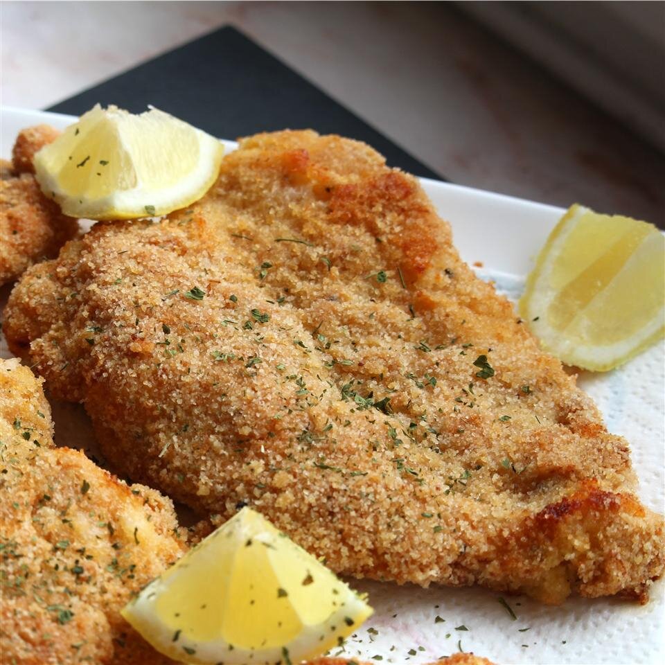 Baked Chicken Schnitzel Recipe Allrecipes