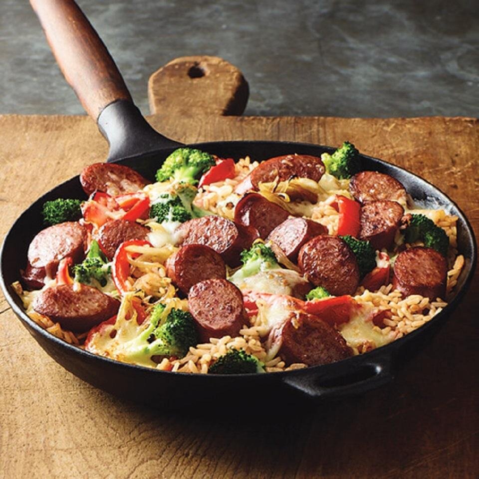 Easy Smoked Sausage Skillet Allrecipes