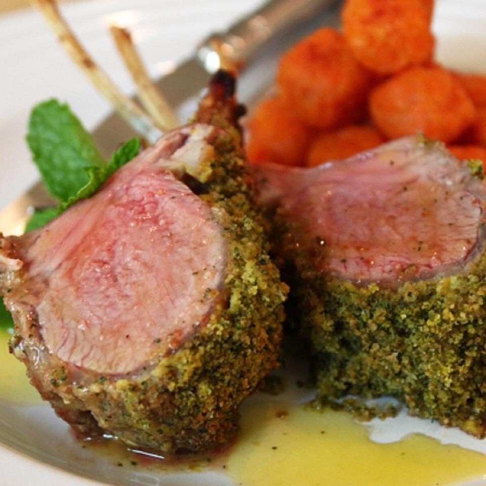 Mint Crusted Rack Of Lamb Allrecipes