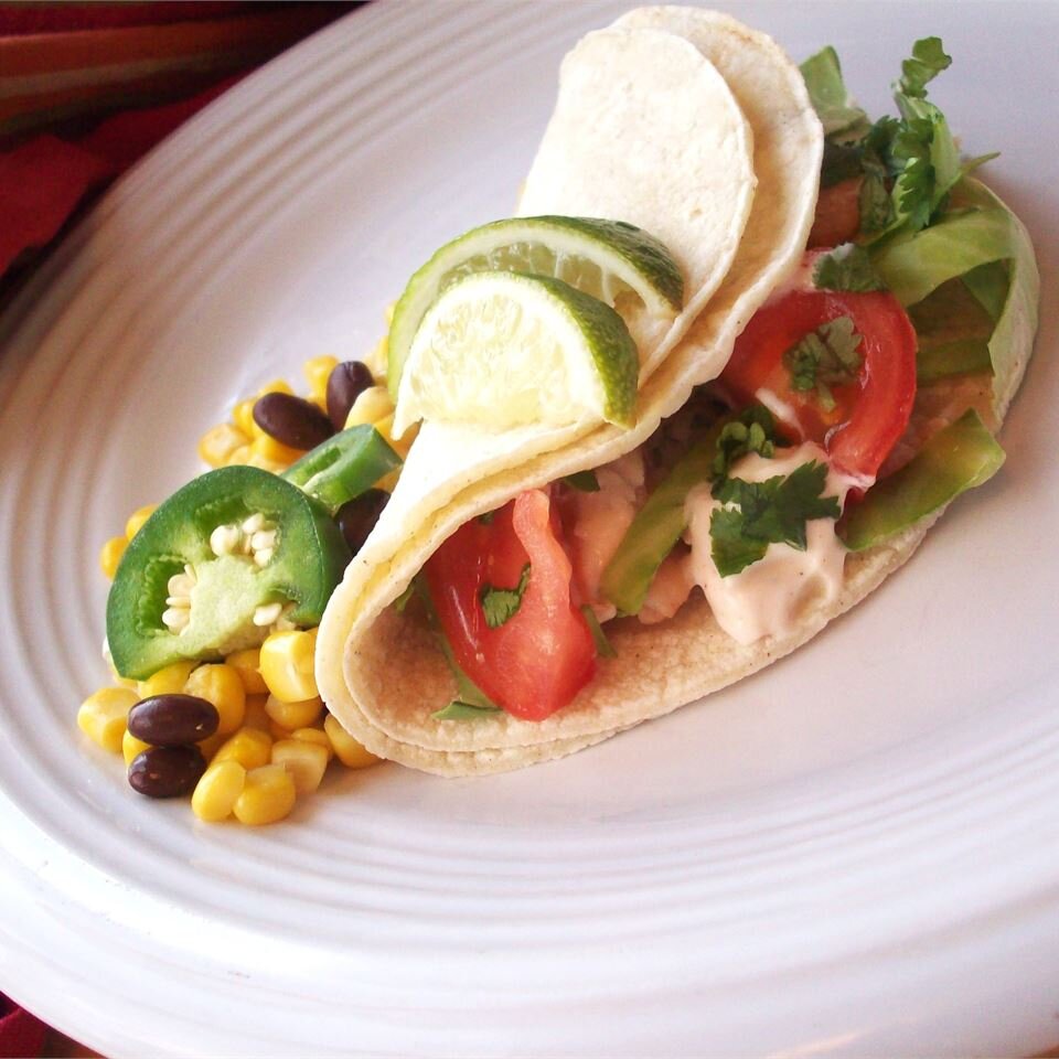 Grilled Fish Tacos With Chipotle Lime Dressing Allrecipes