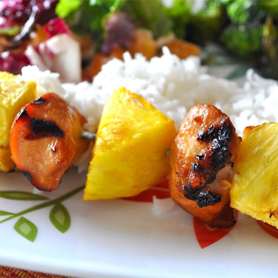 Hawaiian Chicken Kabobs Recipe Allrecipes