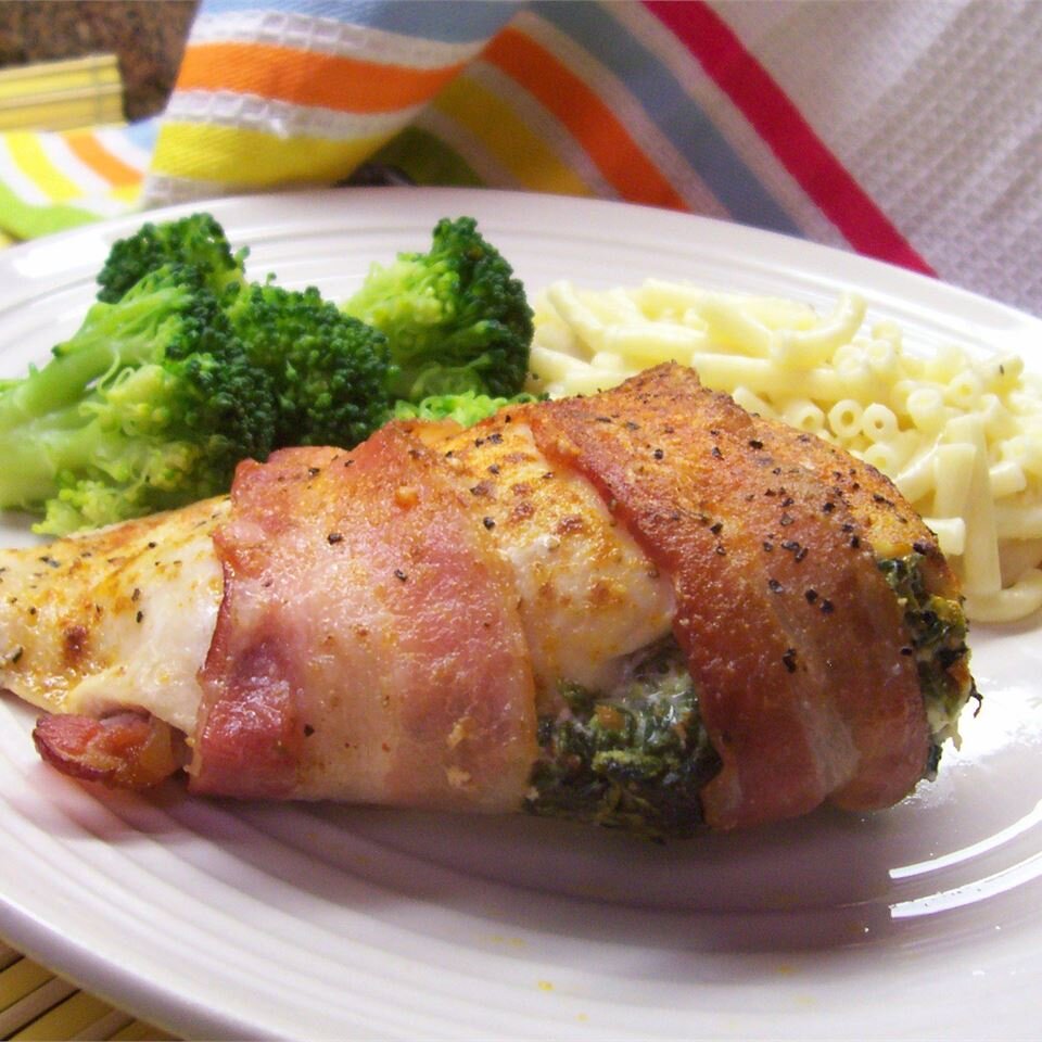 Spinach Stuffed Chicken Breasts Recipe Allrecipes