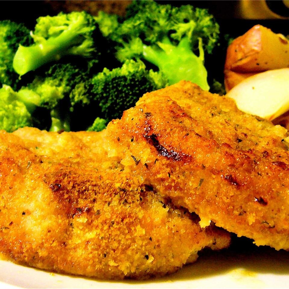 Oven Fried Pork Chops Recipe Allrecipes