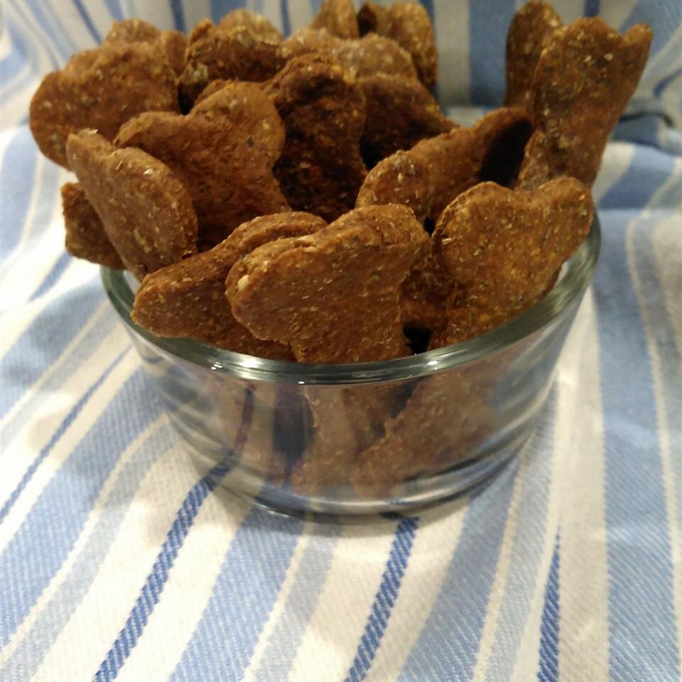 Peanut Butter And Banana Dog Biscuits Recipe Allrecipes