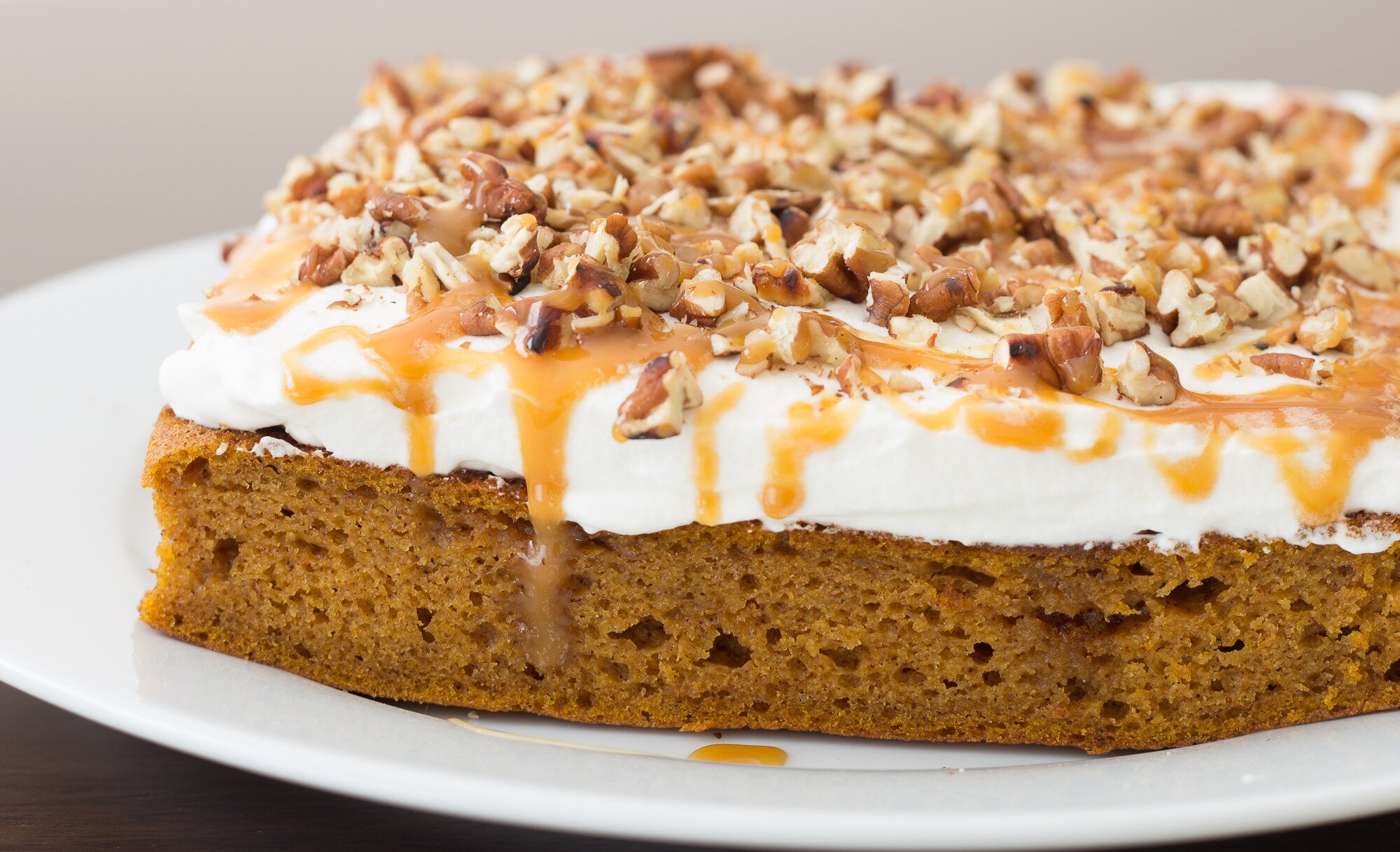 Pumpkin Caramel Bourbon Poke Cake Recipe Allrecipes