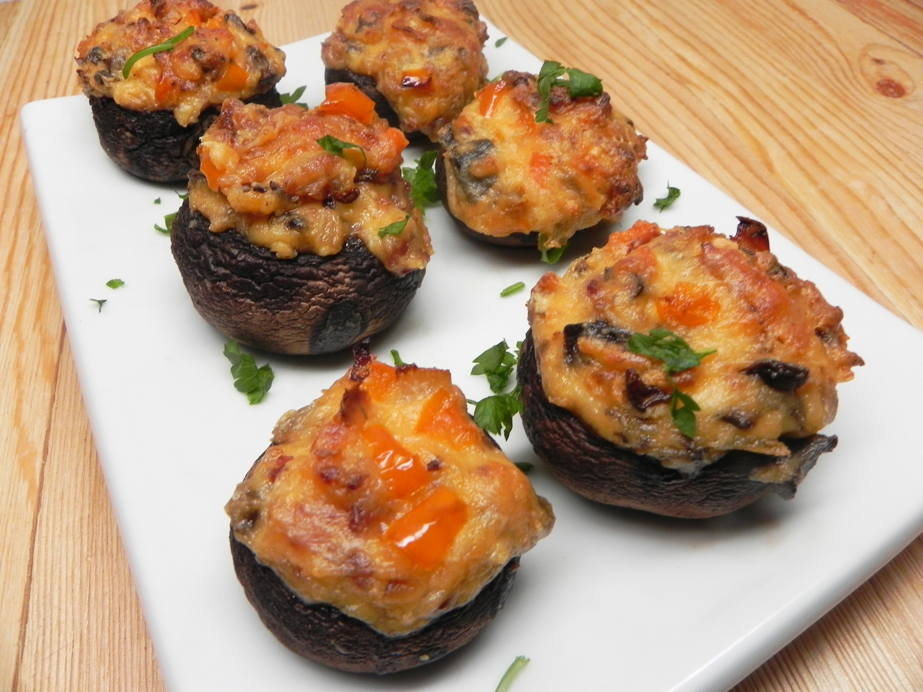 Stuffed Mushrooms With Sour Cream Recipe Allrecipes