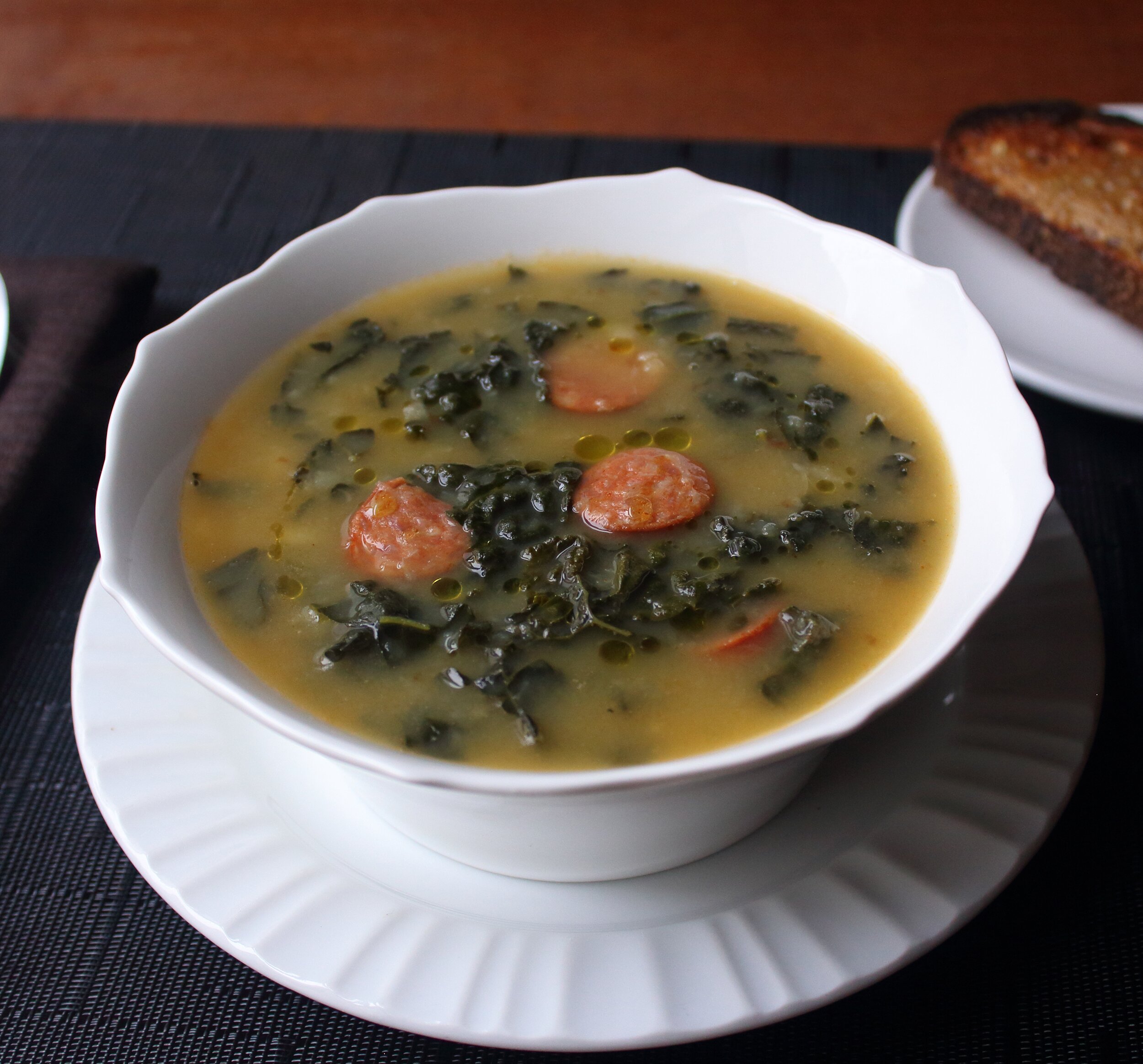 Caldo Verde Portuguese Sausage Kale Soup Allrecipes