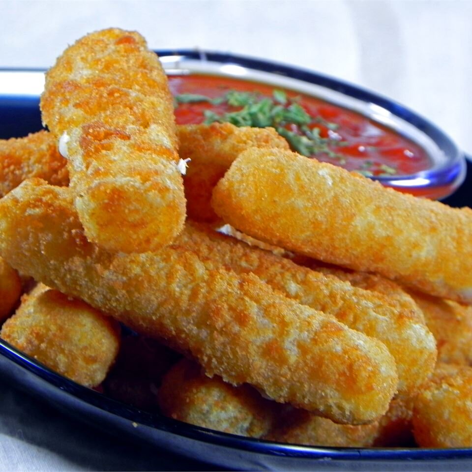 Fried Mozzarella Cheese Sticks Recipe Allrecipes