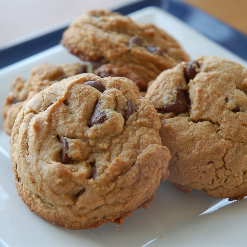 Chewy Peanut Butter Chocolate Chip Cookies Recipe Allrecipes