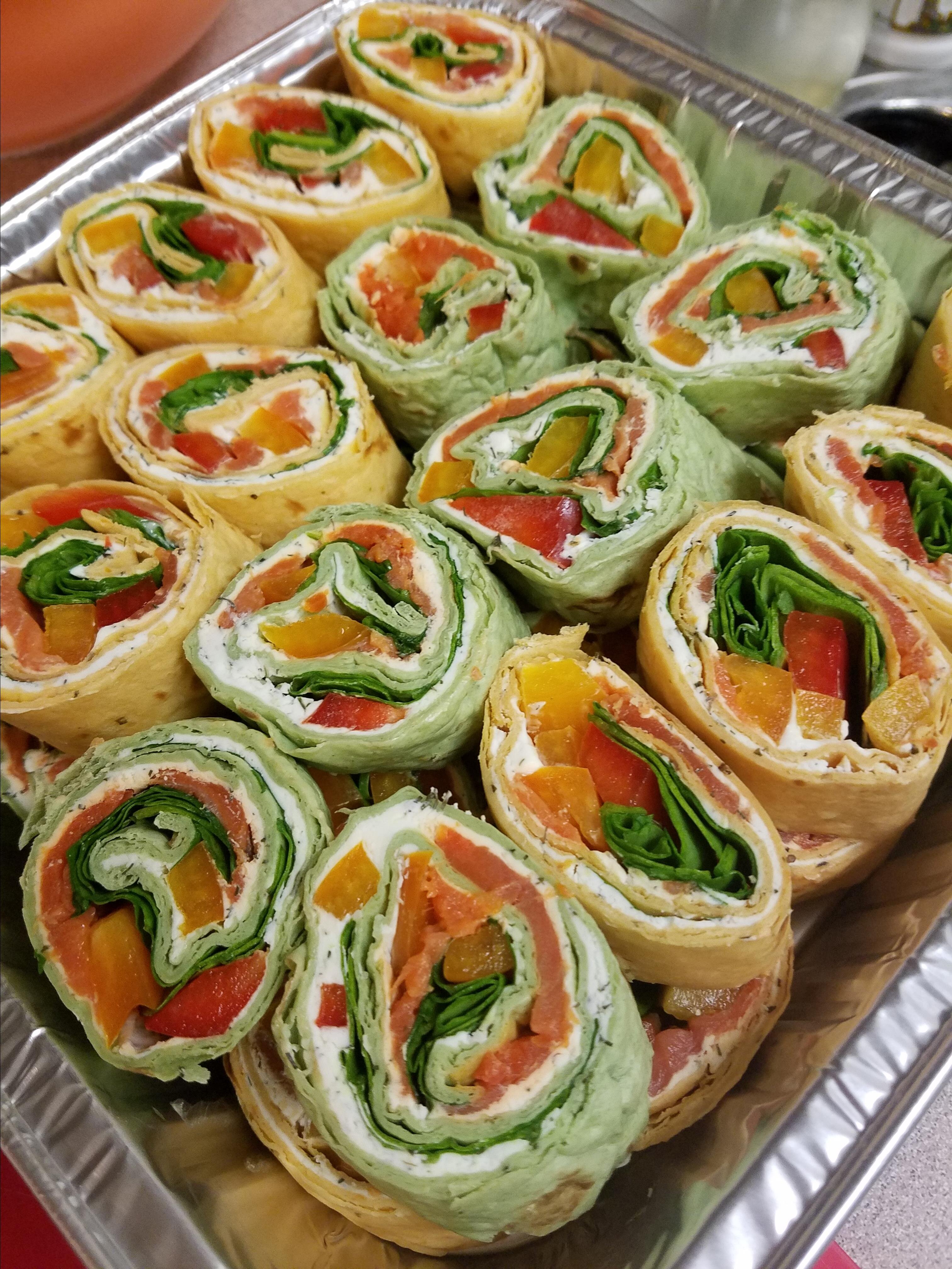 Smoked Salmon Pinwheels Recipe Allrecipes