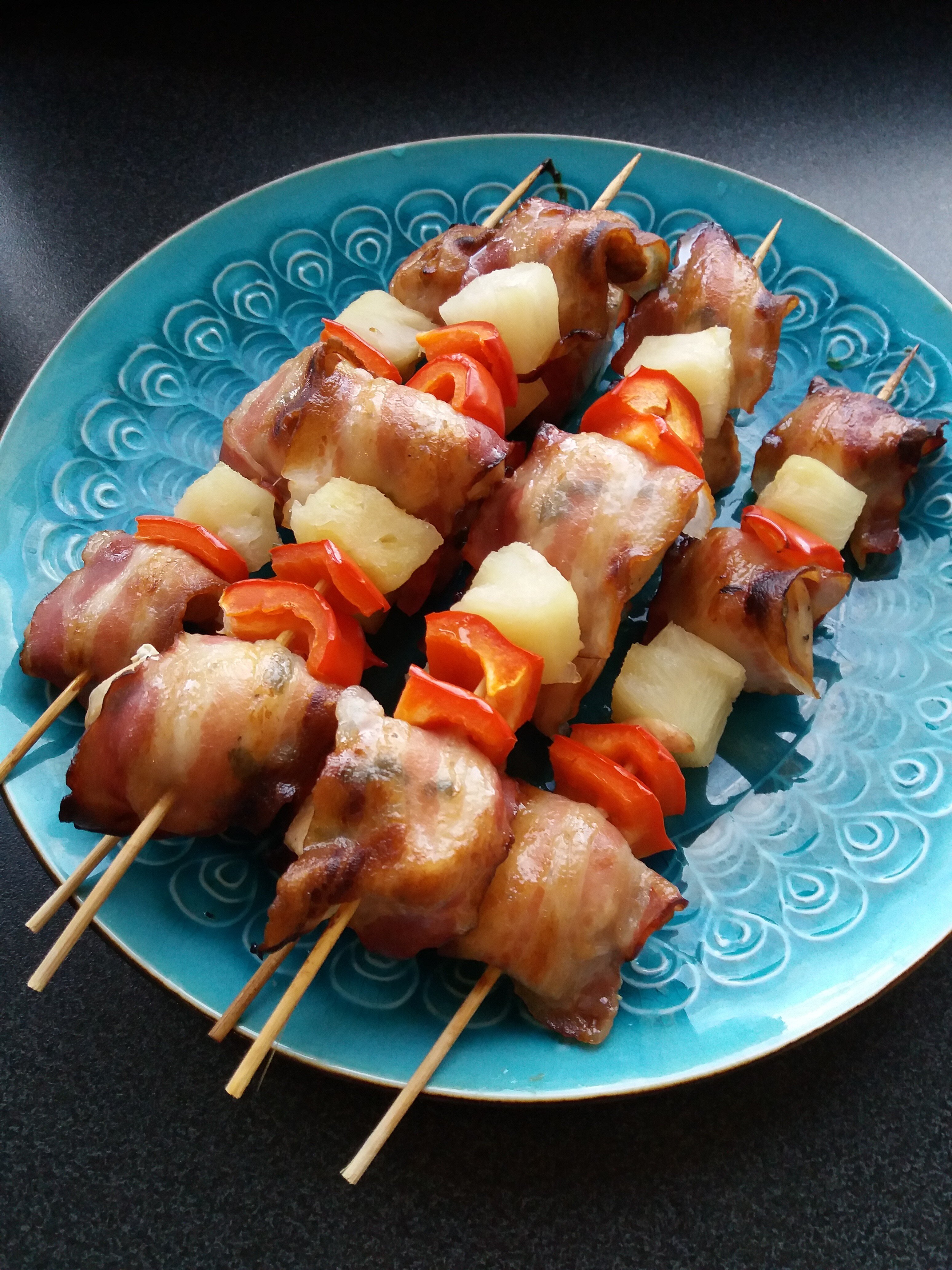 Chicken And Bacon Shish Kabobs Recipe Allrecipes