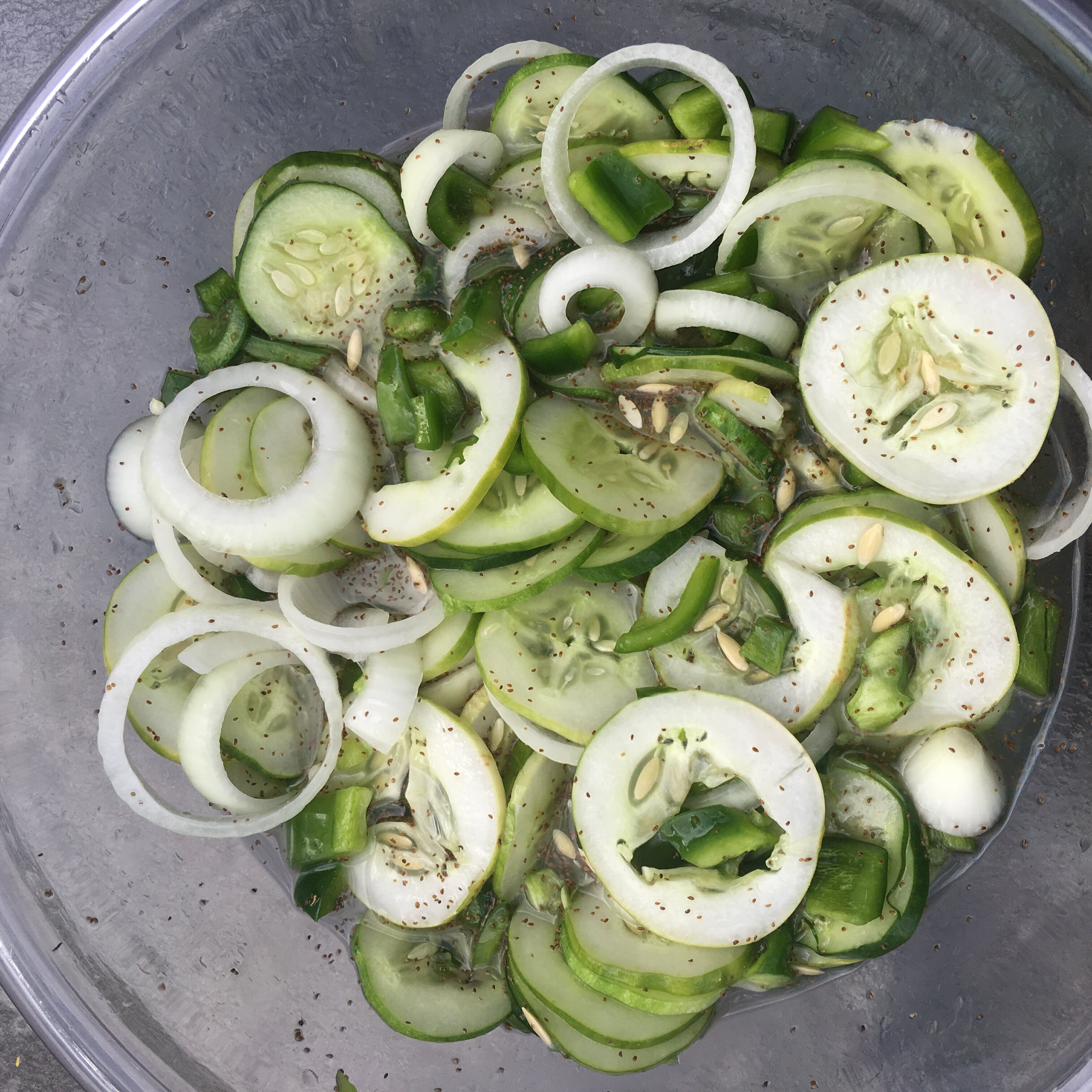 Grandma S Cucumber And Onion Salad Recipe Allrecipes