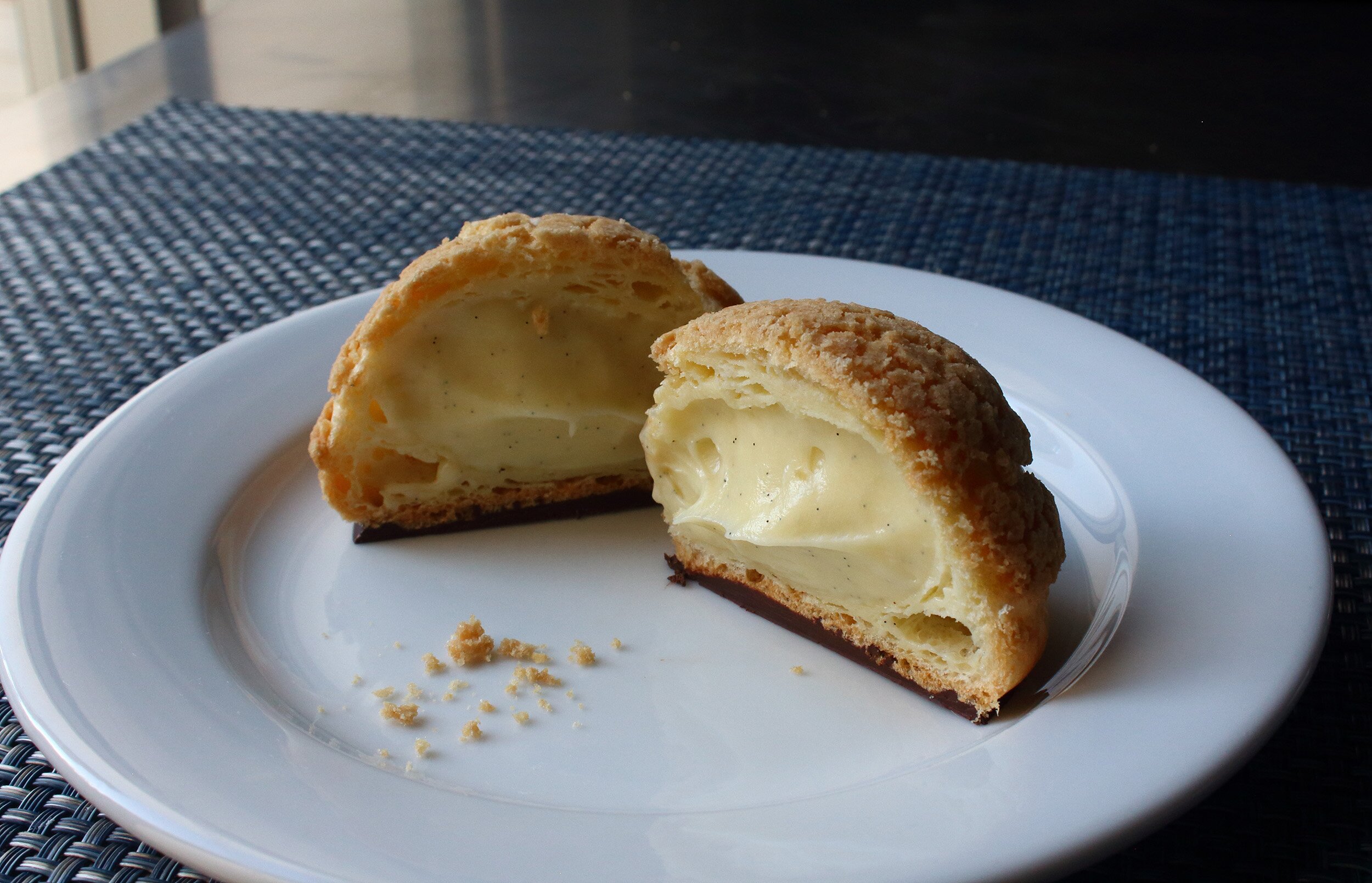 Cream Puff Crack Buns Choux Au Craquelin Recipe Allrecipes