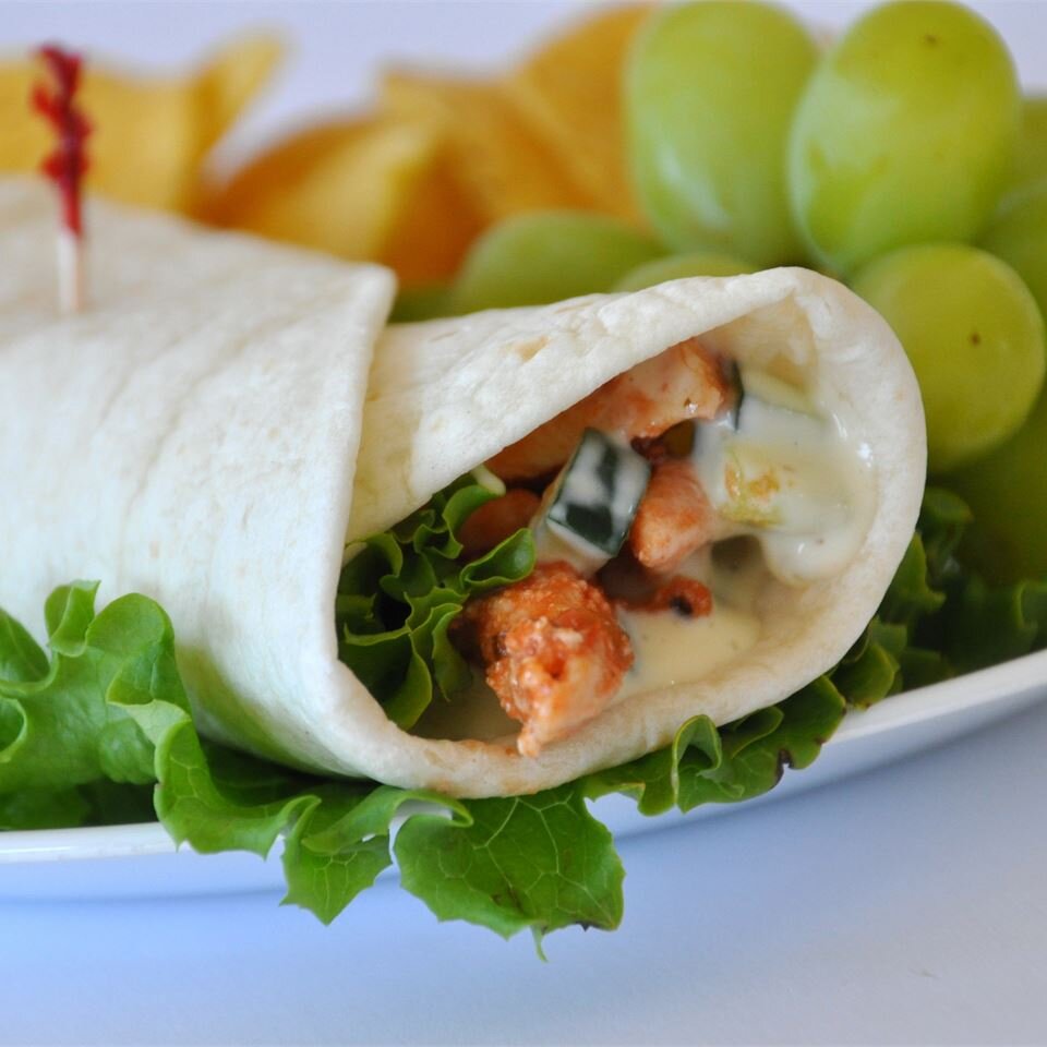 Simple Sweet And Spicy Chicken Wraps Recipe Allrecipes