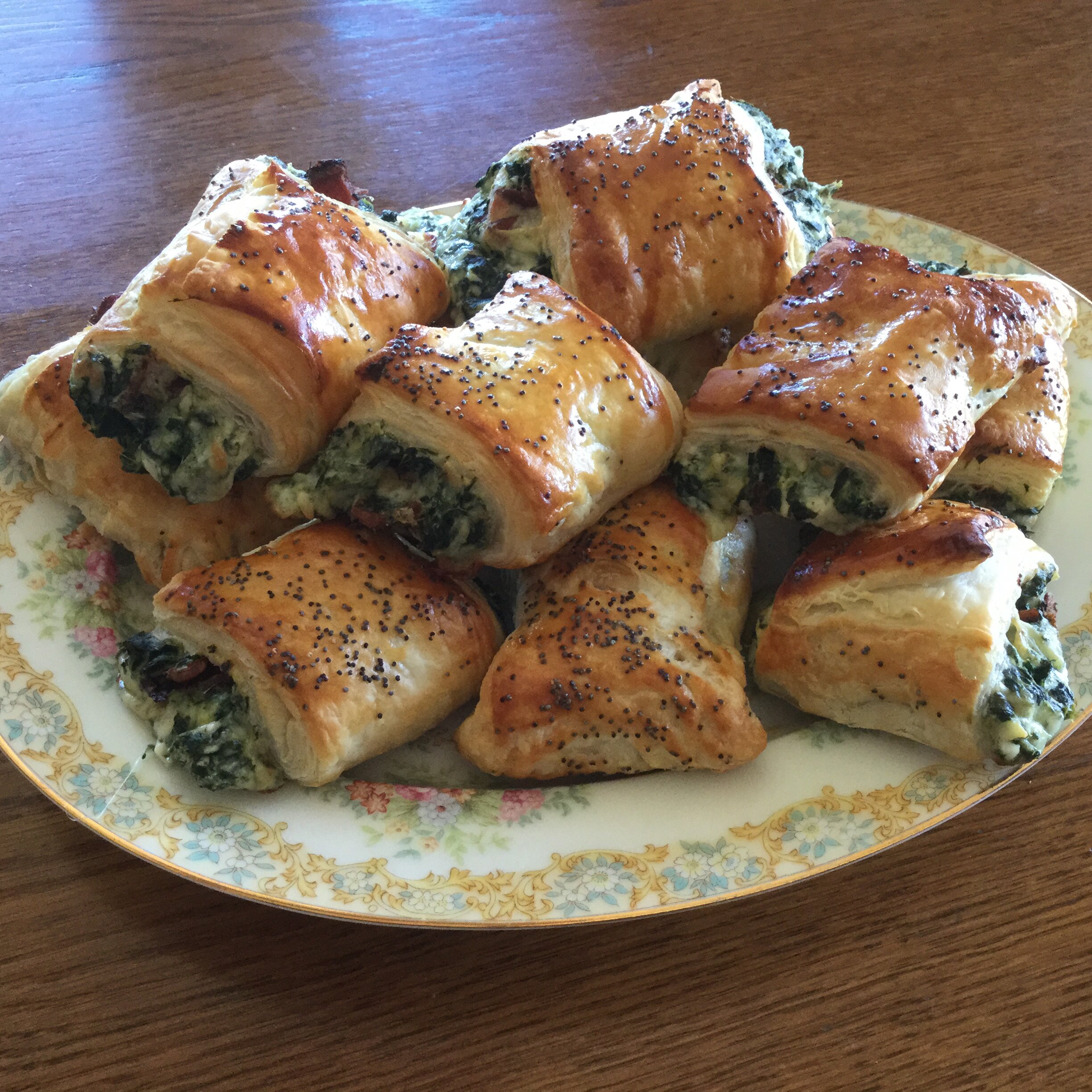 Spinach Rolls With Puff Pastry Recipe Allrecipes