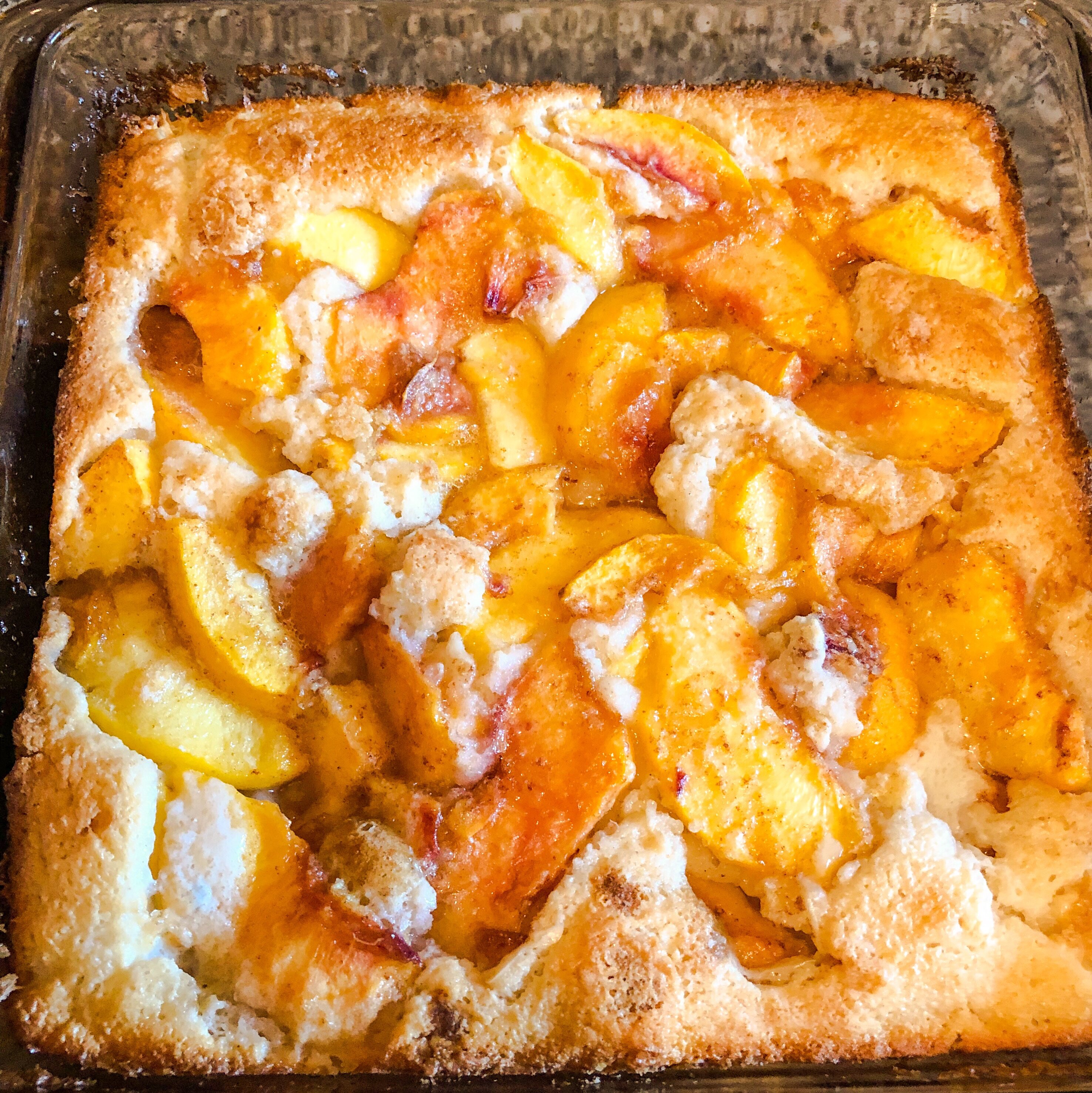 Jackie S Fresh Peach Cobbler Recipe Allrecipes Bake and serve with a scoop peaches, nectarines, and all manner of stone fruit are glorious in summer. jackie s fresh peach cobbler