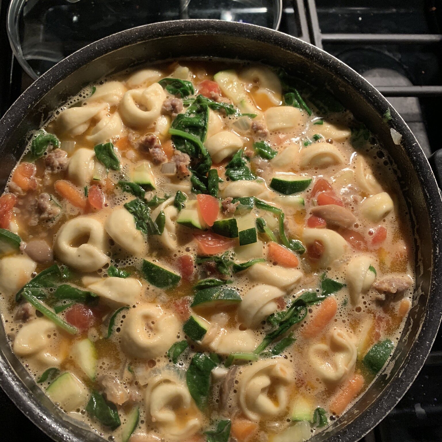 Italian Sausage Soup With Tortellini Allrecipes