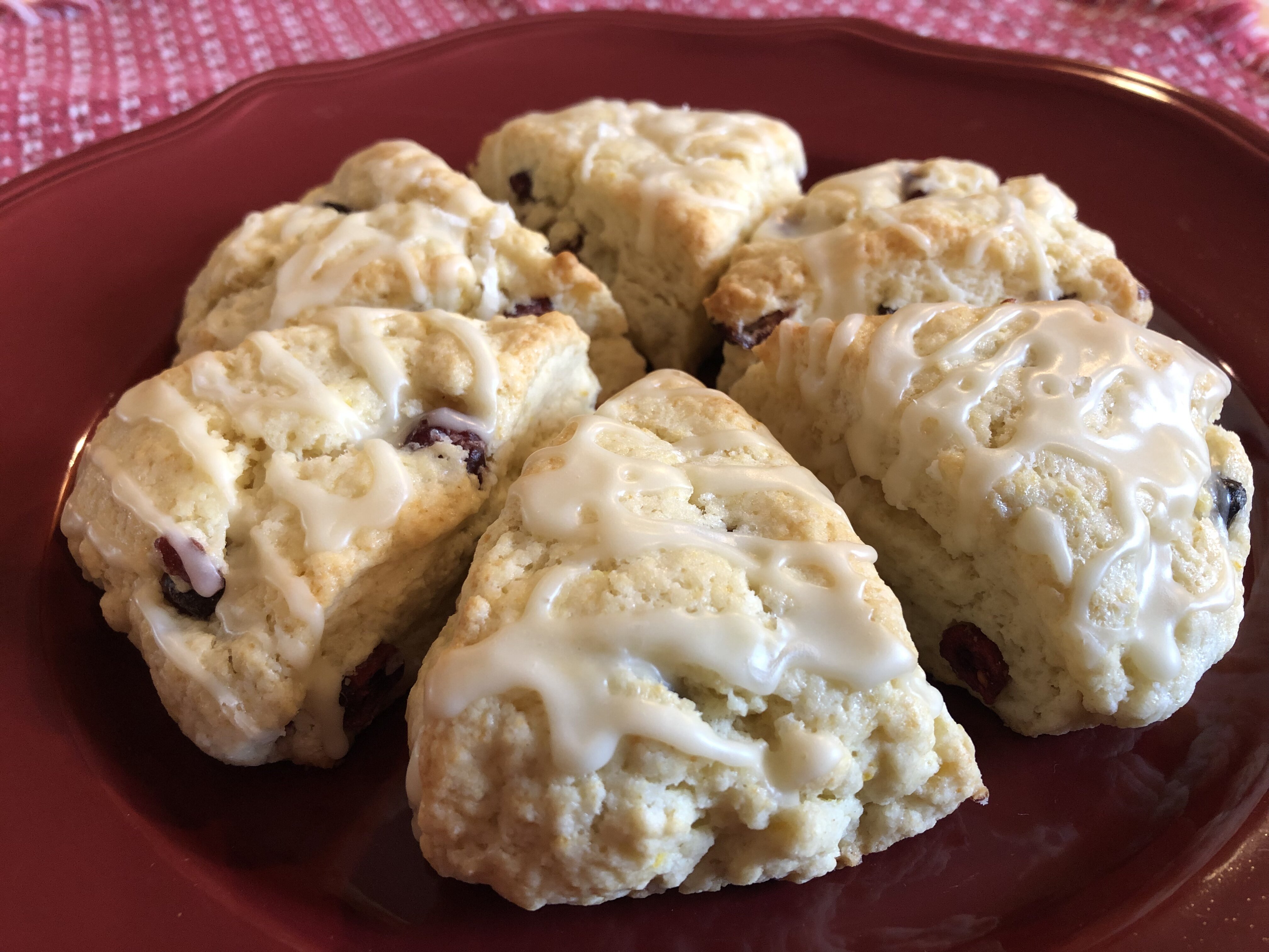 Cranberry Orange Scones With Walnuts Recipe Allrecipes