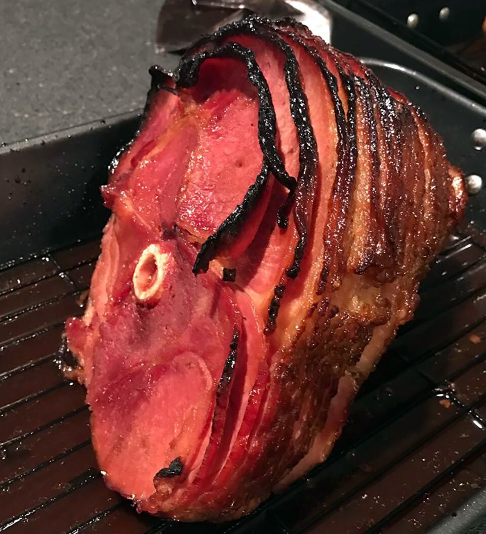 Ham With Honey And Brown Sugar Glaze Recipe Allrecipes