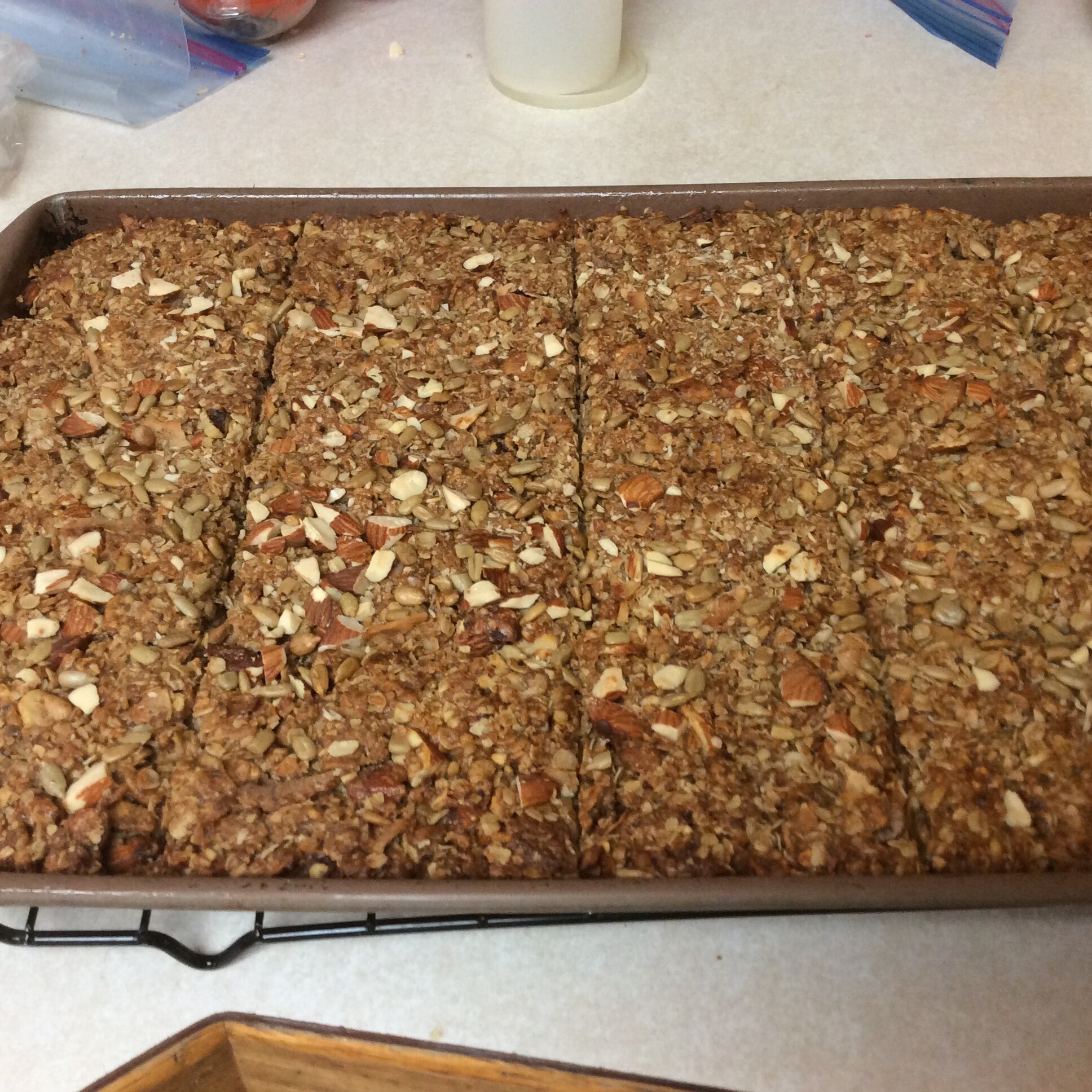 Toasted Coconut Granola Bars Recipe Allrecipes