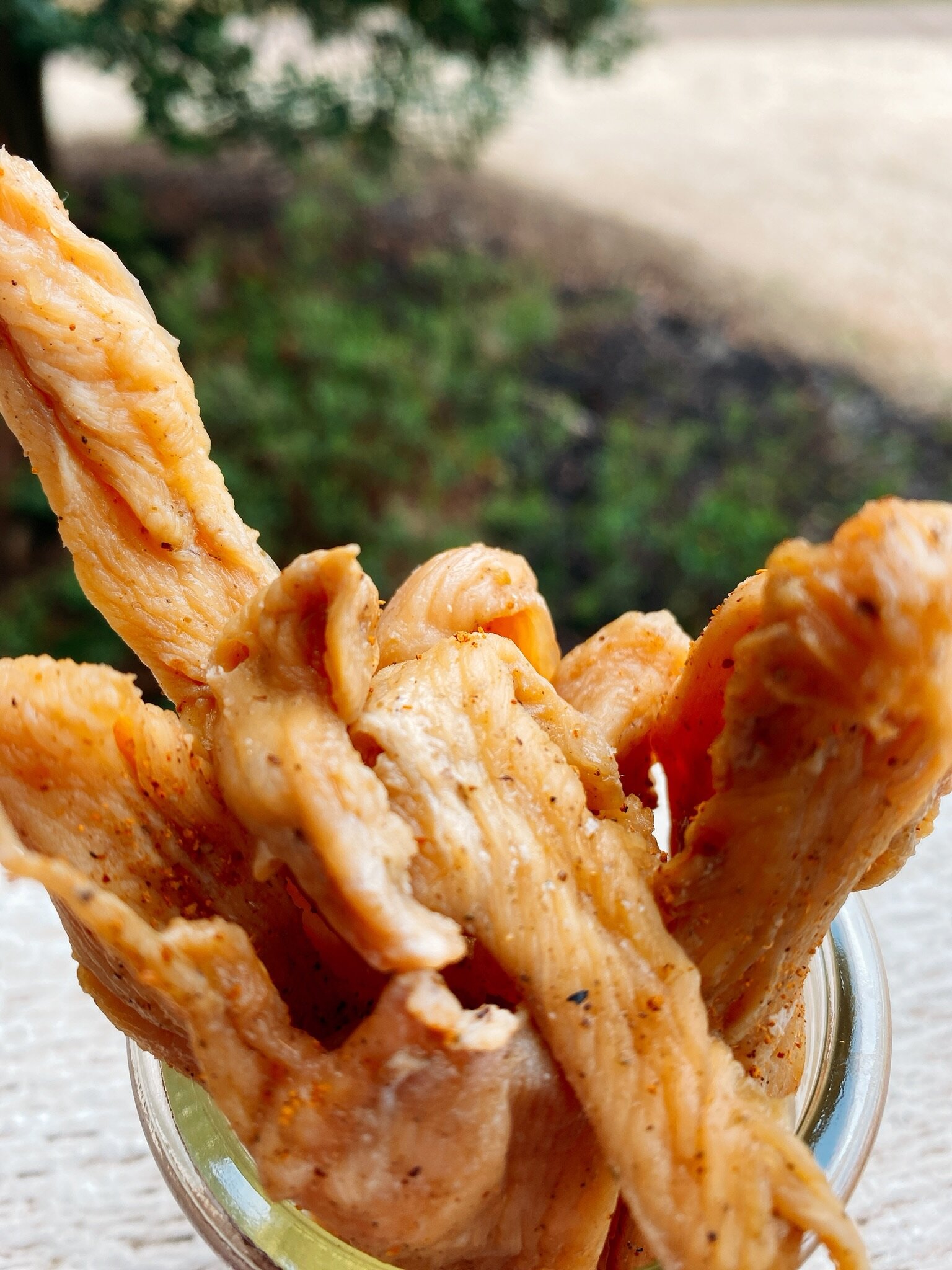 Spicy Chicken Jerky In The Air Fryer Recipe Allrecipes