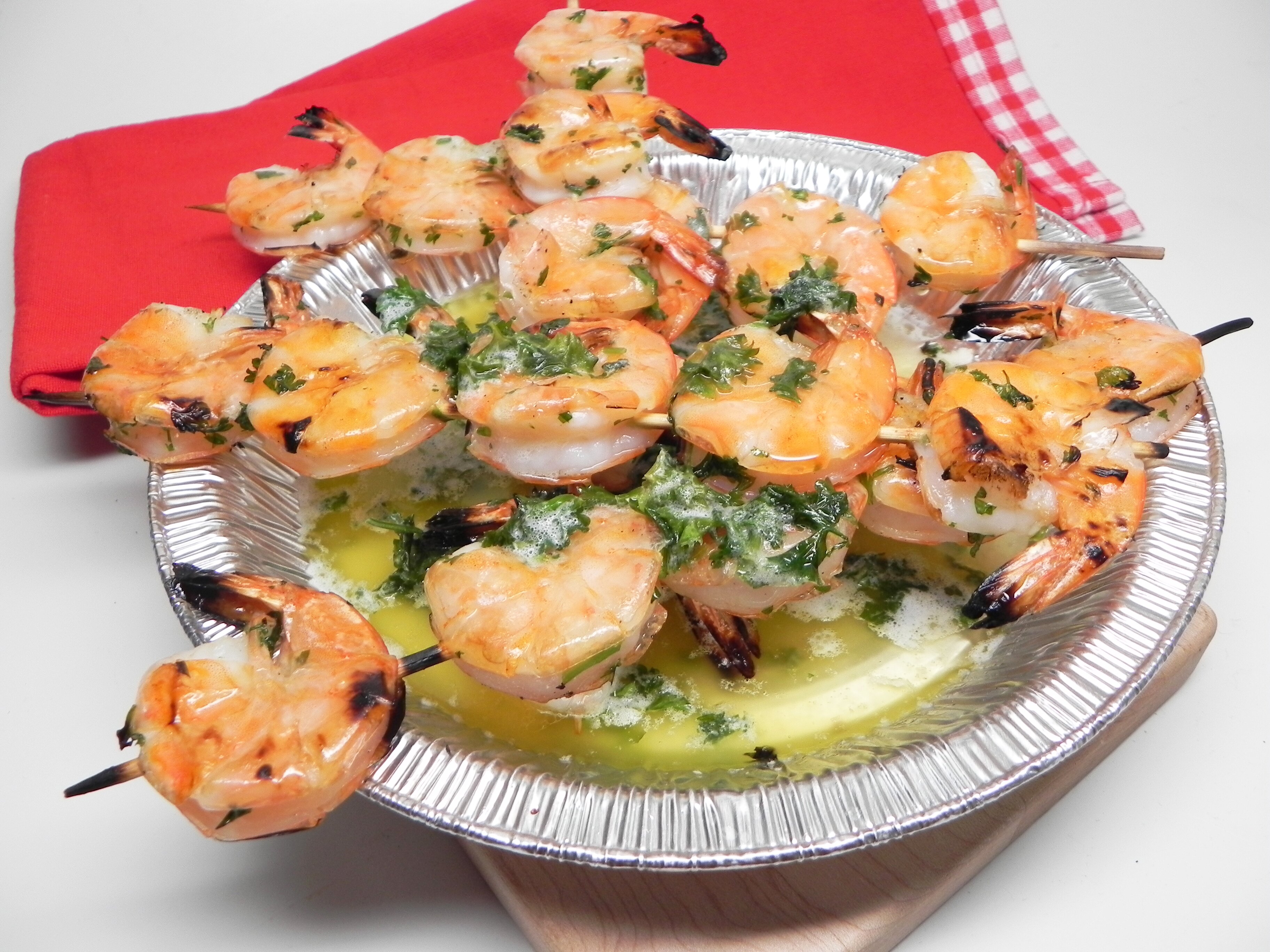 Our Backyard Grilled Garlic Butter Shrimp Recipe Allrecipes