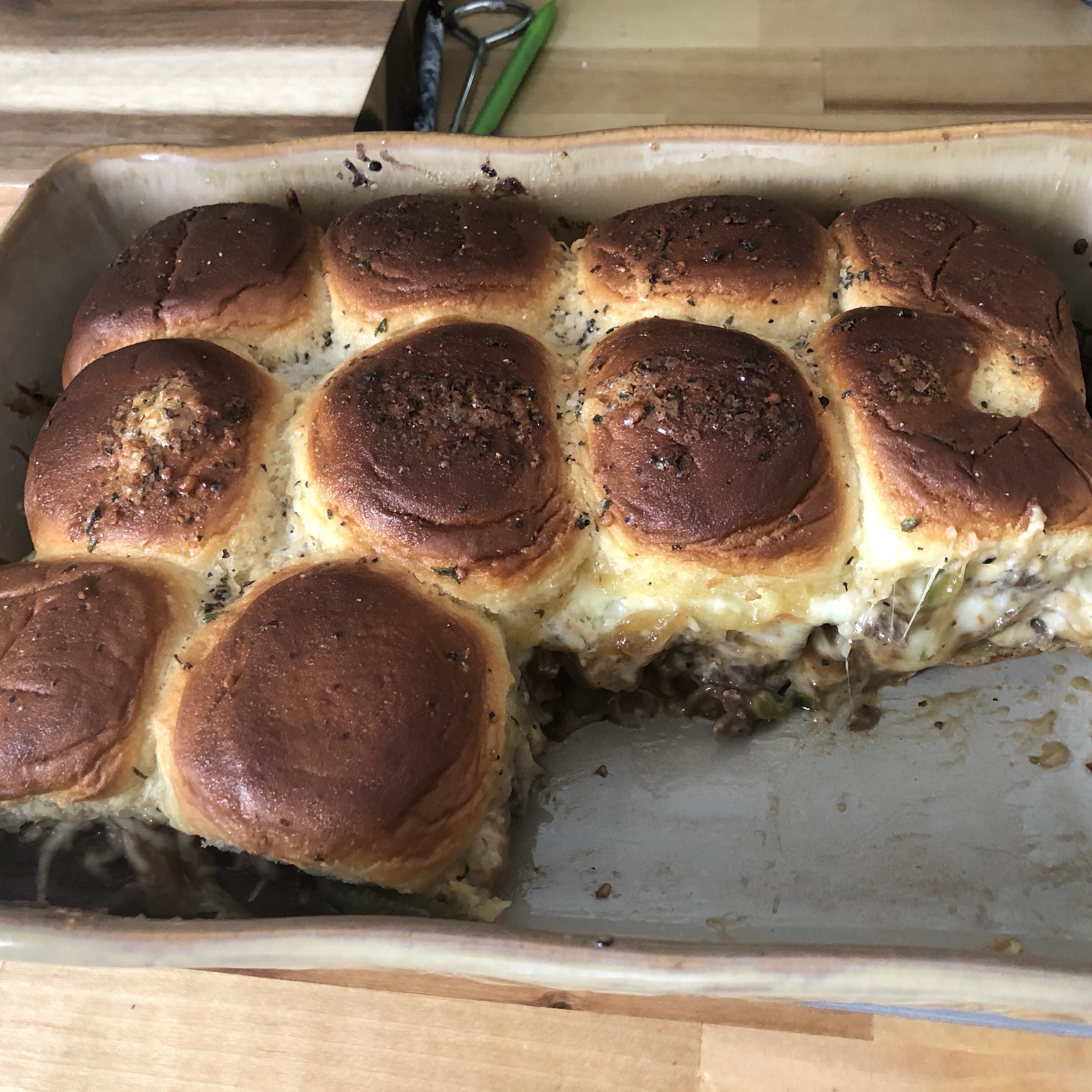 Philly Cheese Steak Sliders Recipe Allrecipes