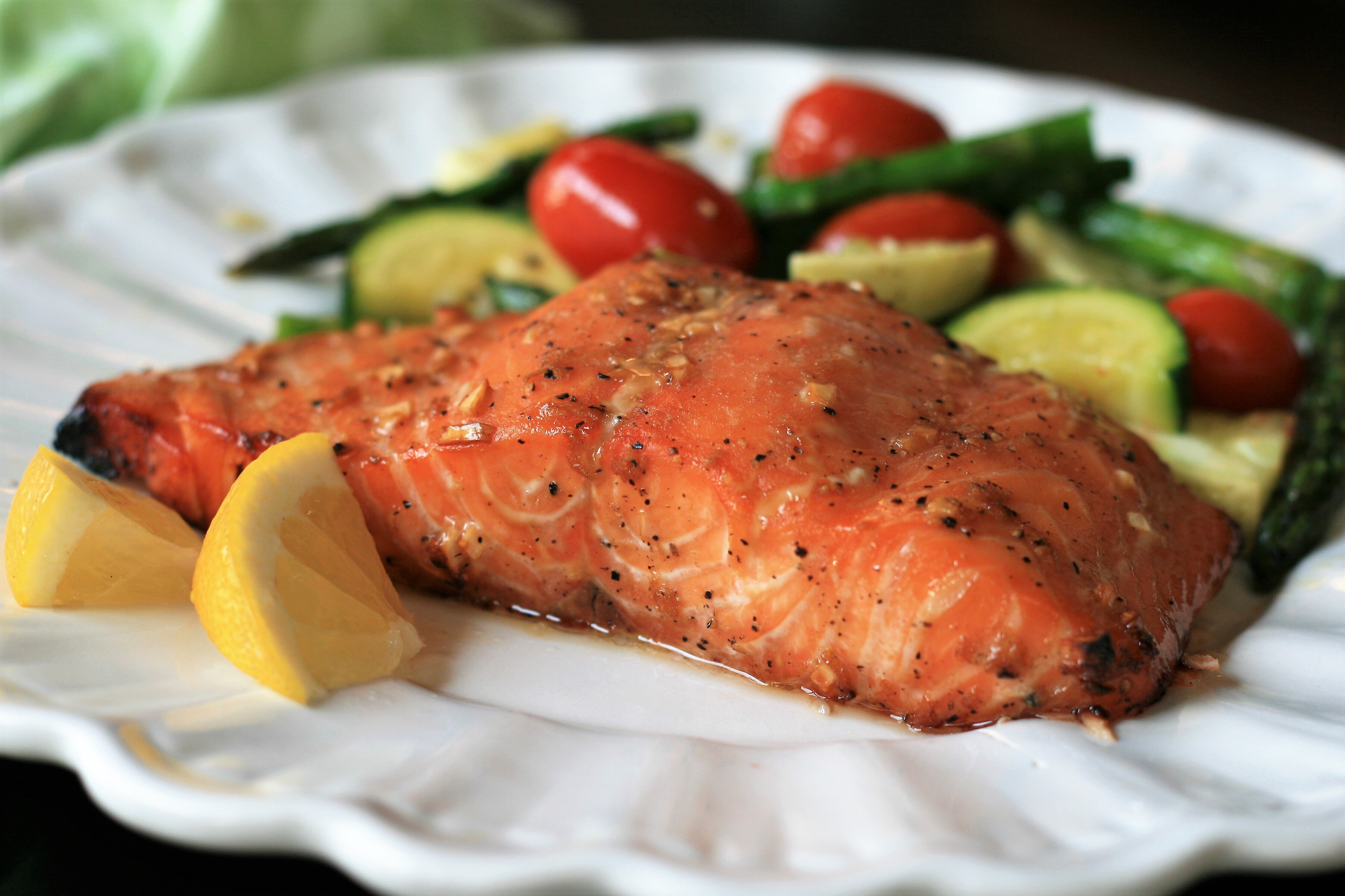 Baked Sweet and Sour Salmon Recipe - Yogitrition