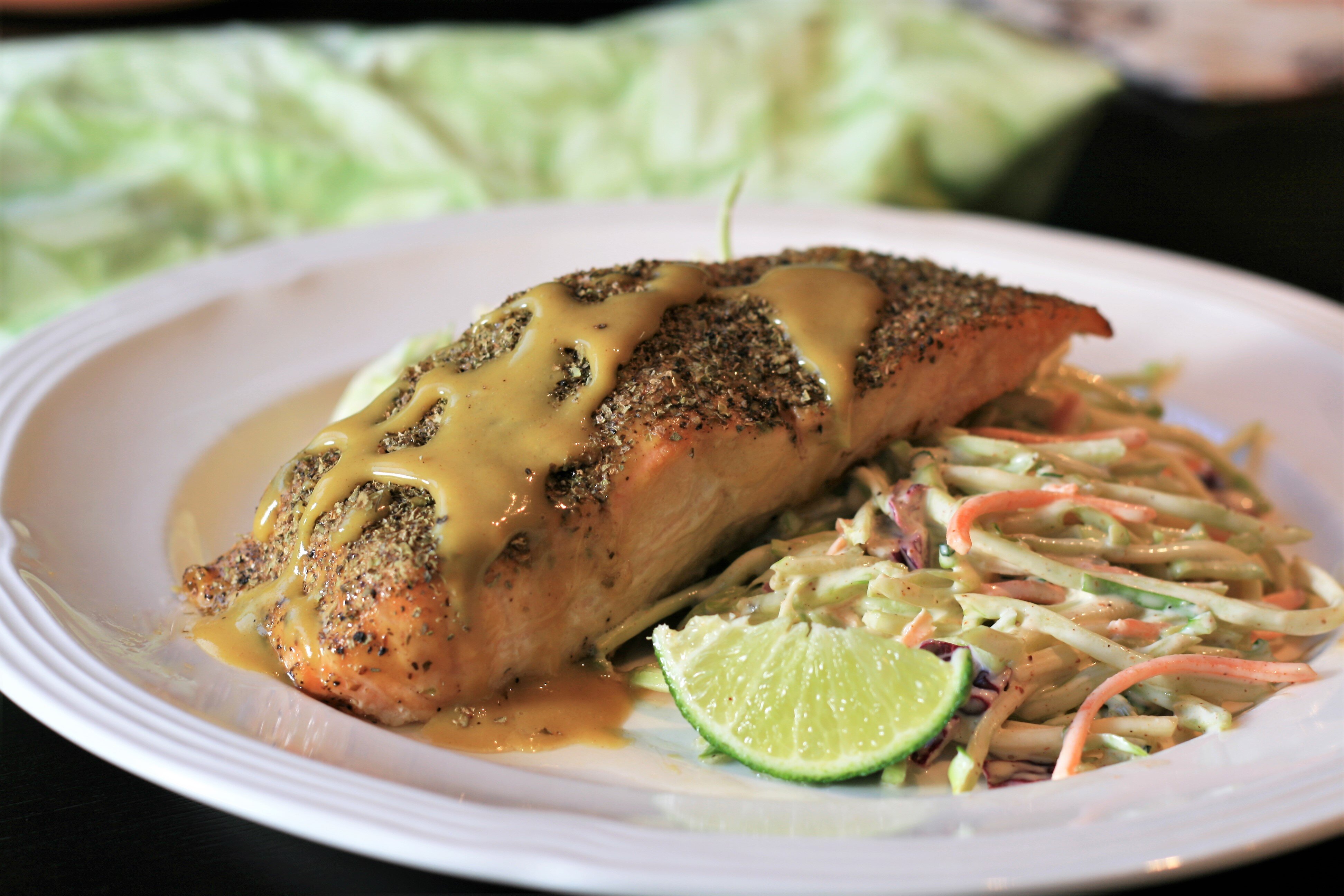 Honey Mustard Salmon Recipe Allrecipes