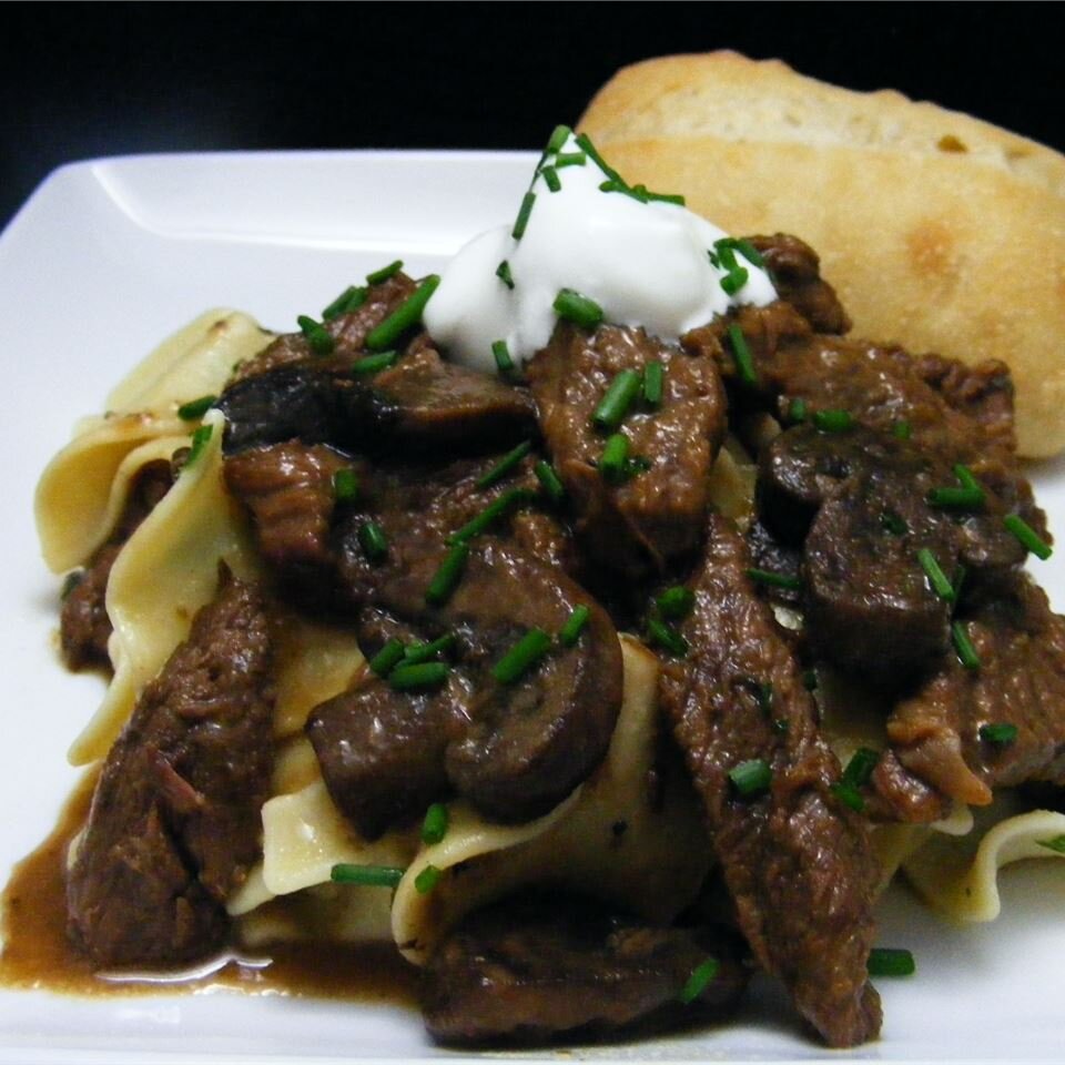 Chef John S Classic Beef Stroganoff Allrecipes