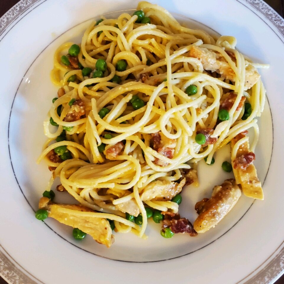 Loaded Chicken Carbonara Recipe Allrecipes