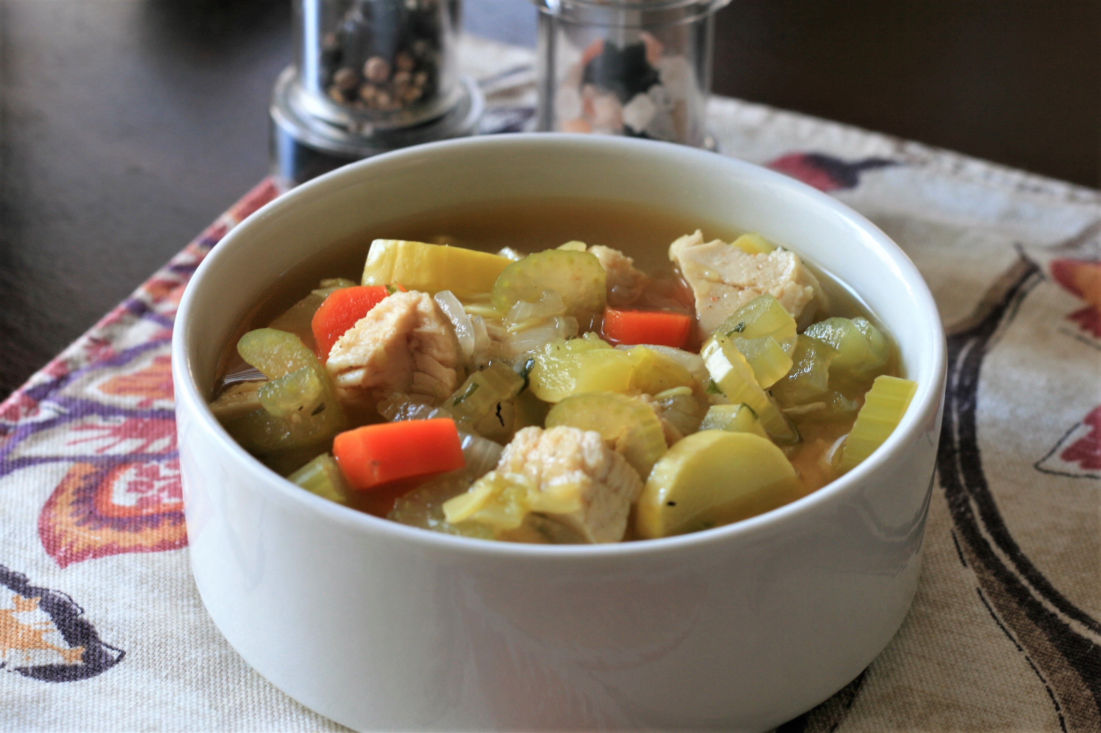 Low Carb Chicken Vegetable Soup Recipe Allrecipes