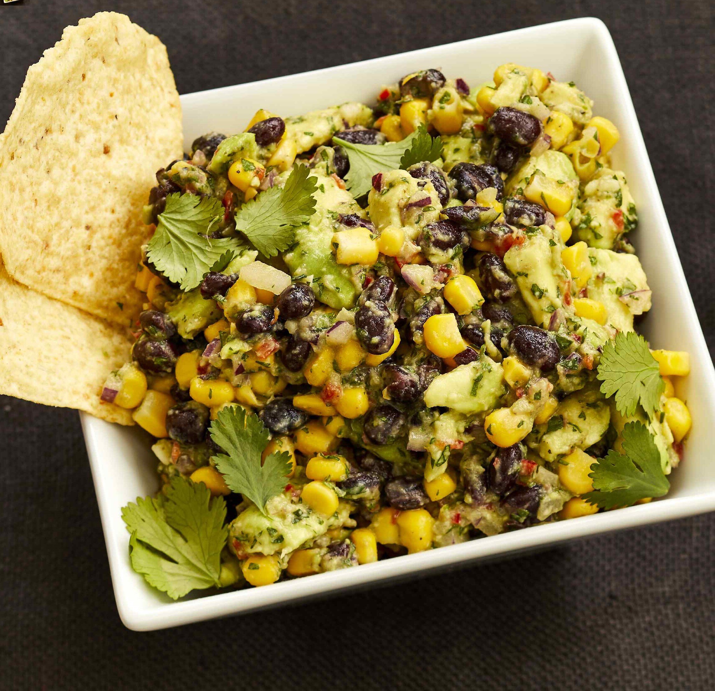 Corn And Black Bean Guacamole Recipe Allrecipes