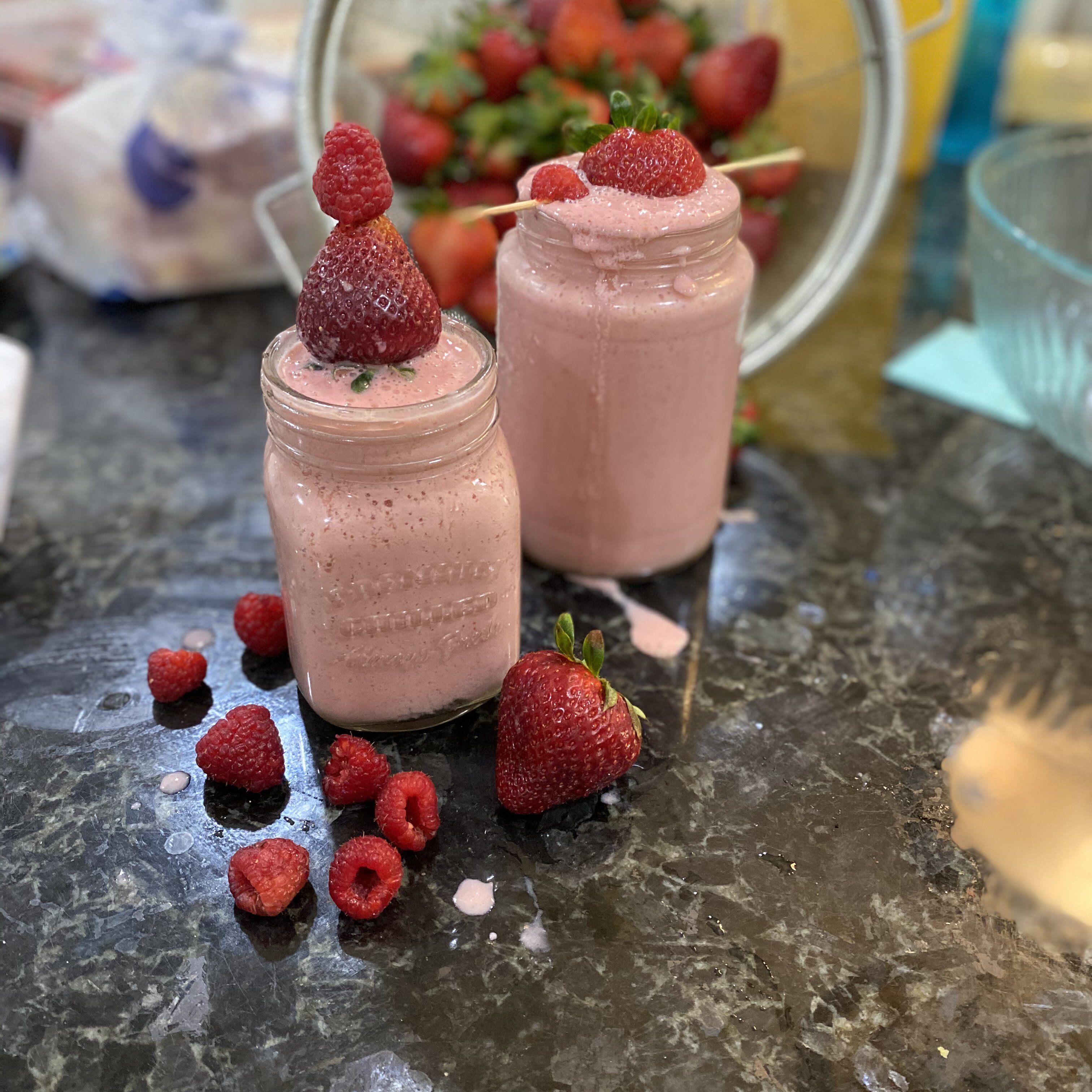 Strawberry Raspberry Smoothie Recipe Allrecipes