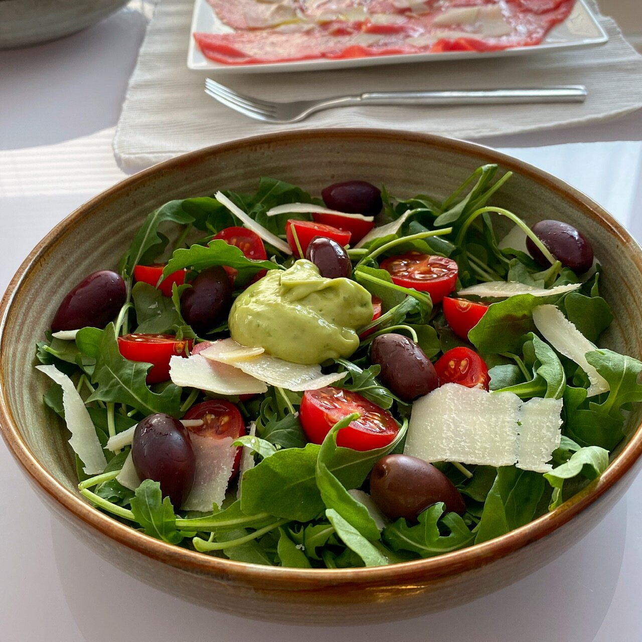 Arugula Salad With Avocado Citrus Vinaigrette Recipe Allrecipes