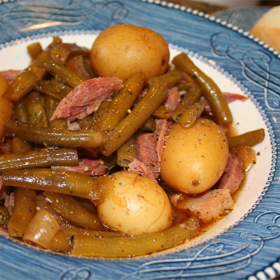 Slow Cooker Green Beans Ham And Potatoes Recipe Allrecipes