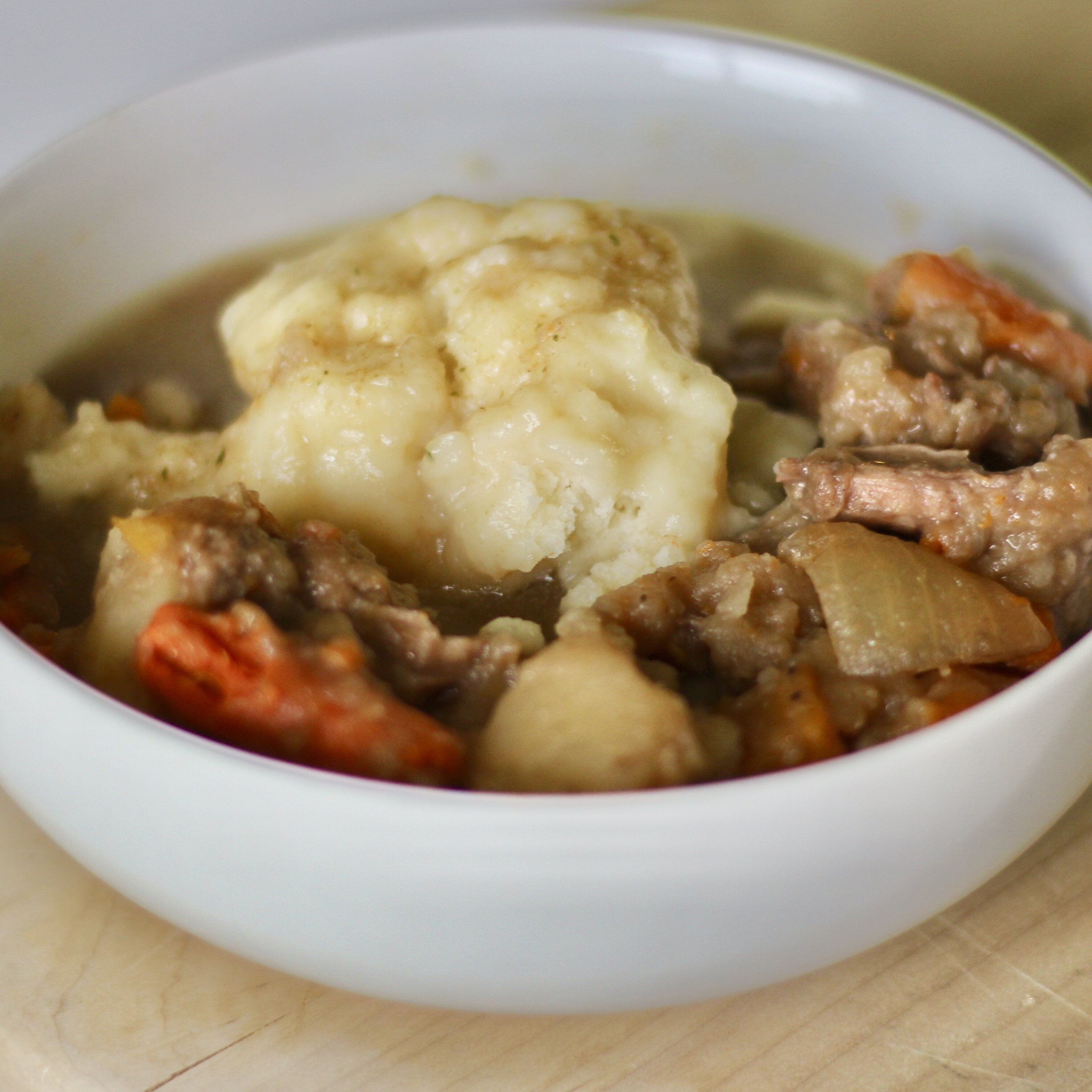 Mom S Hearty Beef Stew With Dumplings Recipe Allrecipes