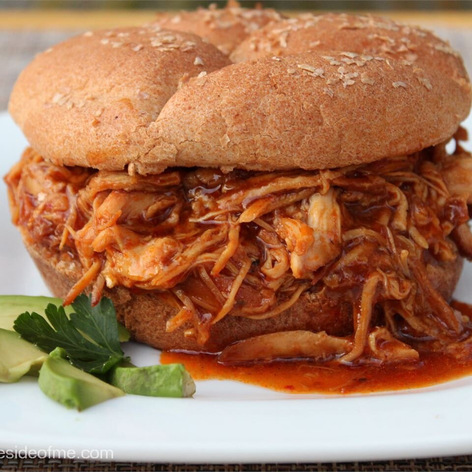 Zesty Slow Cooker Chicken Barbecue Recipe Allrecipes