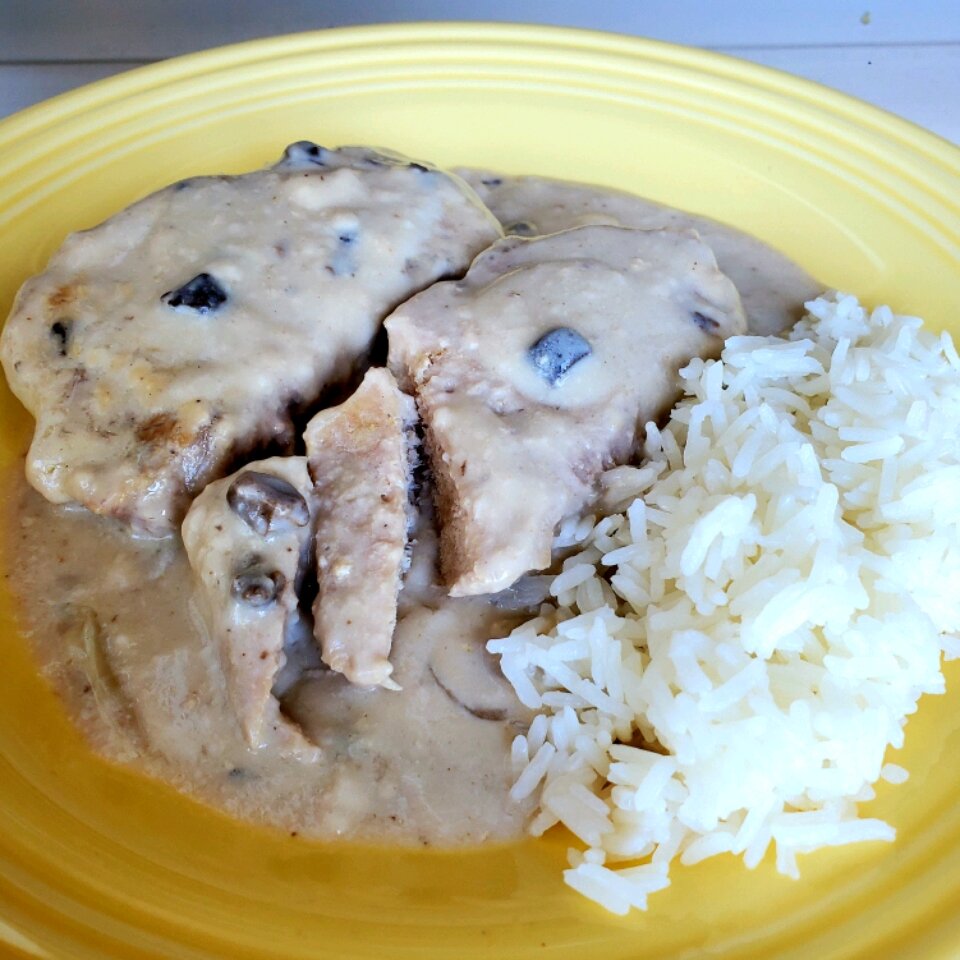 Baked Pork Chops With Cream Of Mushroom Soup Recipe Allrecipes