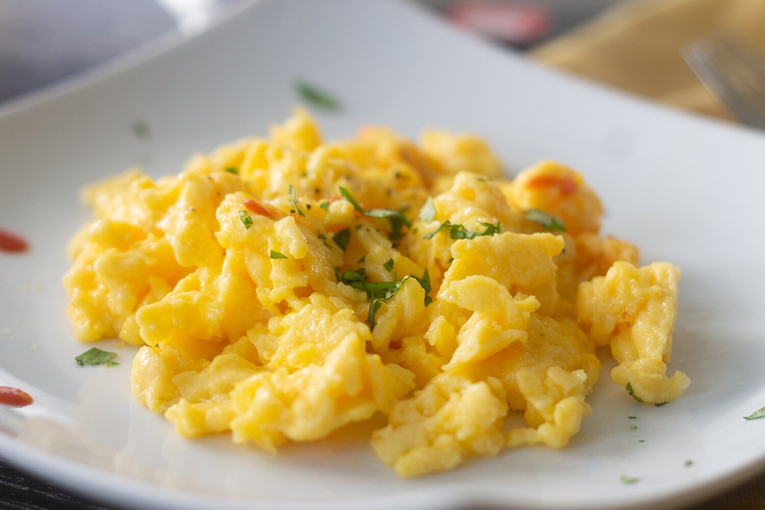 The Secret To Fluffy Scrambled Eggs Allrecipes