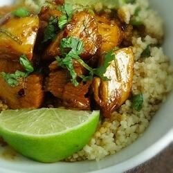 Sweet Chili Lime Chicken With Cilantro Couscous Recipe Allrecipes