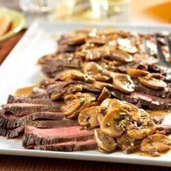 Flank Steak With Mushroom Sauce Allrecipes